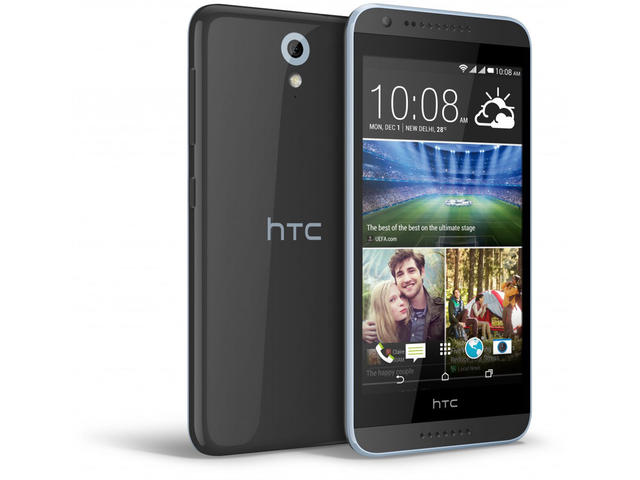 Смартфони HTC Desire 620G 8GB, сив цвят + 750MB интернет на месец
