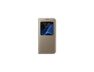 Калъфи Samsung S View Cover за Samsung Galaxy S7 edge, златист
