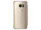 Калъфи Samsung Galaxy S7 Clear View Cover, в златисто