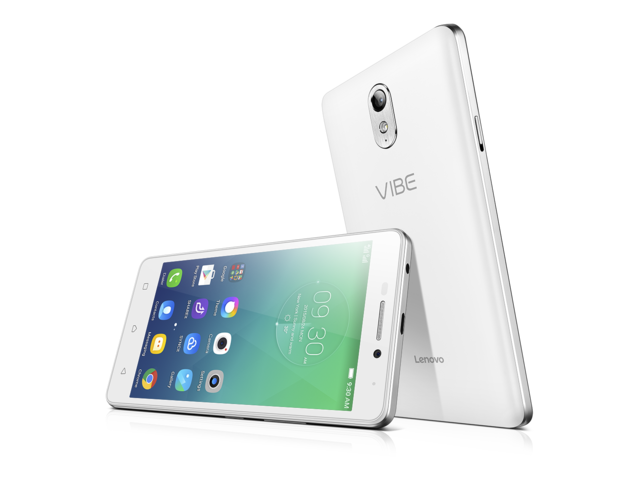 Смартфони Lenovo Vibe P1m 16GB, бял цвят + 750MB 4G интернет на месец
