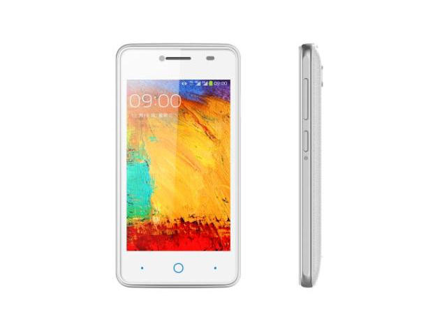 Смартфони ZTE Blade Q2 4GB, бял цвят + 750MB интернет на месец