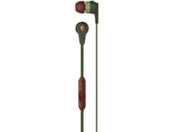 Слушалки Skullcandy Ink’d 2, в зелено-кафяво