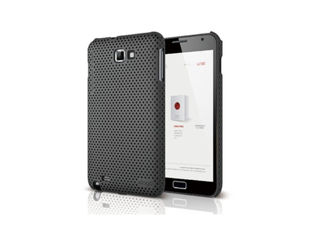 Калъфи Elago S4 Breathe 2 and HD Clear film - черен