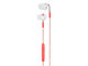 Слушалки Skullcandy Bombshell, в прозрачно-коралово