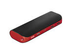Външни батерии Hama Pipe Power Pack 13000 mAh, червенo-черна