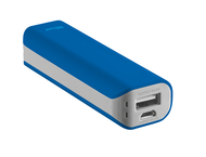 Външни батерии TRUST Primo Power Bank 2200 mAh, в синьо