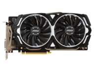 Видео карти MSI GeForce GTX 1060 ARMOR 6G OCV1