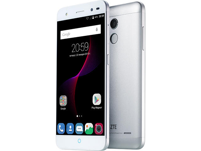 Смартфони ZTE Blade V7 Lite 8GB, сребрист цвят + 750MB 4G интернет на месец