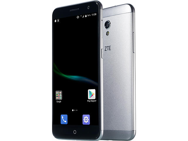 Смартфони ZTE Blade V7 16GB, сив цвят + 750MB 4G интернет на месец