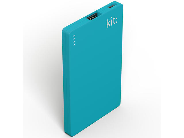 Външни батерии Kit Fresh Business Card 2000 mAh, в синьо