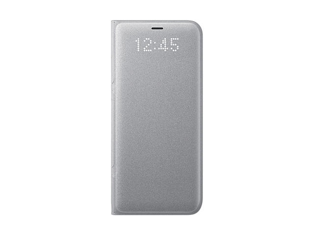 Калъфи Samsung Galaxy S8 LED View Cover, в сребристо