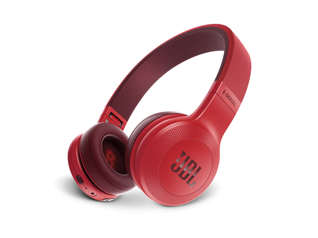 Слушалки JBL E45BT, в червено