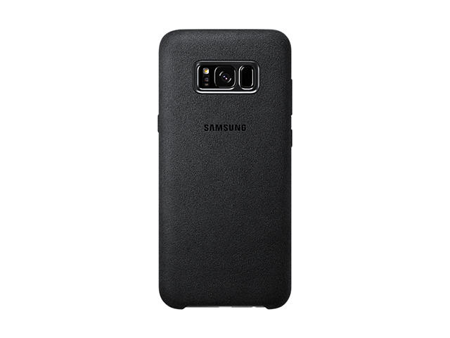 Калъфи Samsung Galaxy S8 Alcantara Cover, в сиво-черно