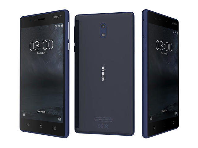 Смартфони Nokia 3 DS, син цвят
