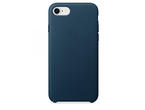 Калъфи Apple iPhone 8 / 7 Leather Case, в тъмносиньо