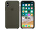 Калъфи Apple iPhone X Silicone Case, в тъмнозелено
