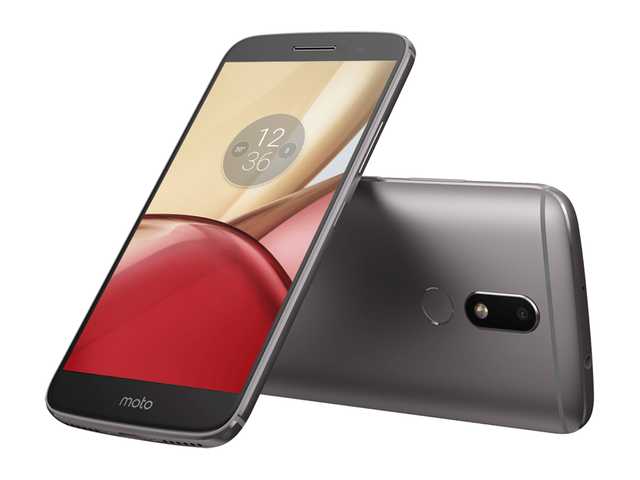 Смартфони Lenovo Moto M 32GB, сив цвят