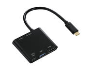 Кабели и Адаптери Hama 4в1 USB-C Multiport адаптер за 2x USB 3.1