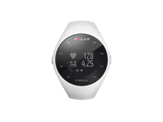 Смарт часовници Polar M200 - бял, размер M/L