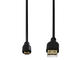 Кабели и Адаптери Hama "Flexi-Slim" Micro USB, в черно