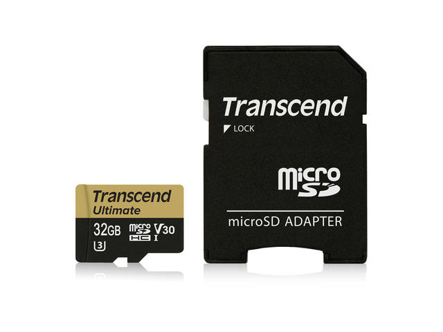 Карти памет 32GB microSDHC Transcend Ultimate UHS-I U3M