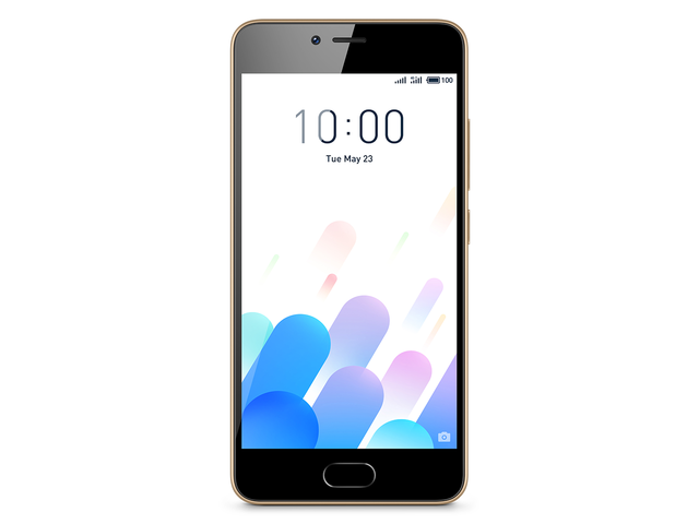 Смартфони Meizu M5c 16GB, златист цвят