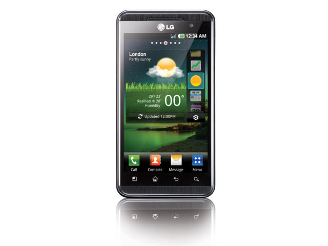 Смартфони LG Optimus 3D P920 8GB, черен цвят