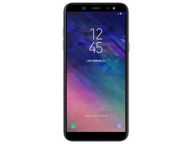 Смартфони Samsung Galaxy A6 (2018) 32GB, лилав цвят
