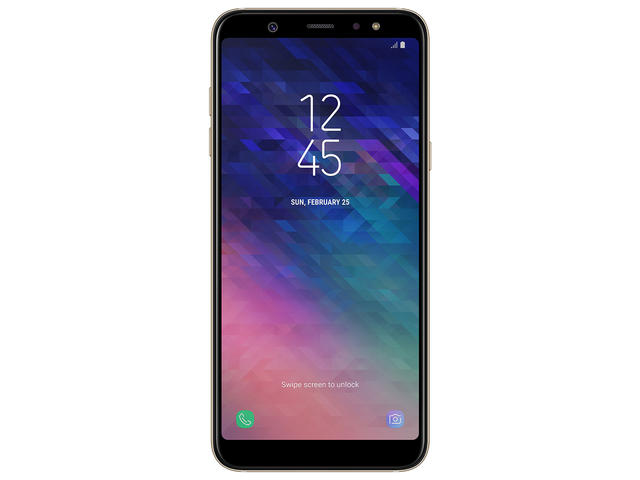 Смартфони Samsung Galaxy A6+ (2018) 32GB, златист цвят
