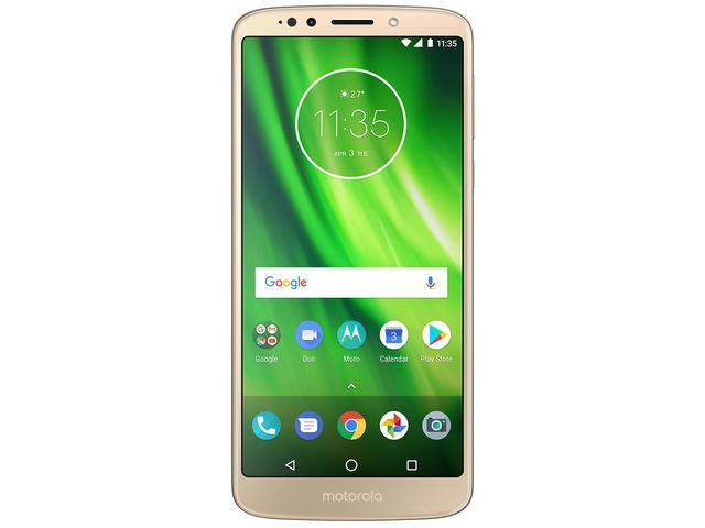 Смартфони Motorola Moto G6 Play 32GB, златист цвят