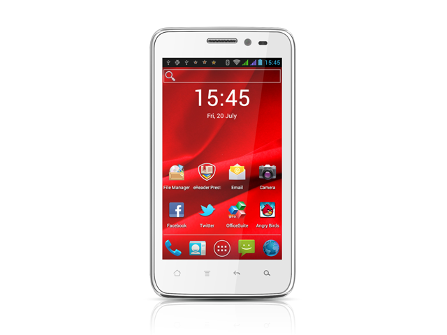 Смартфони Prestigio MultiPhone 4300 DUO 4GB, бял цвят
