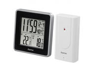 Радиочасовници Електронна метеостанция HAMA EWS Intro 176924,Сив