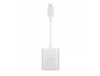 Кабели и Адаптери Moshi USB-C Digital Audio Adapter with Charging - Silver