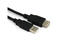 Кабели и Адаптери VCom Кабел USB 2.0 AM / AF Black - CU202-B-1.8m