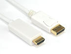 Кабели и Адаптери VCom Кабел Display Port M / HDMI M 4K 2160p - CG605L-1.8m-4K