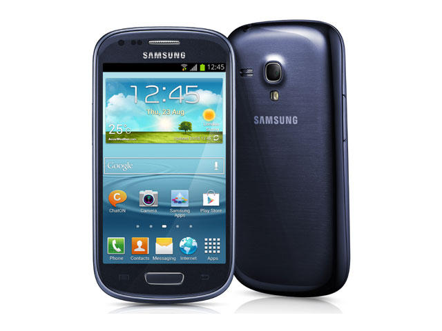 Смартфони Samsung GT-i8190 Galaxy S III mini 8GB, син цвят, с нарушена опаковка