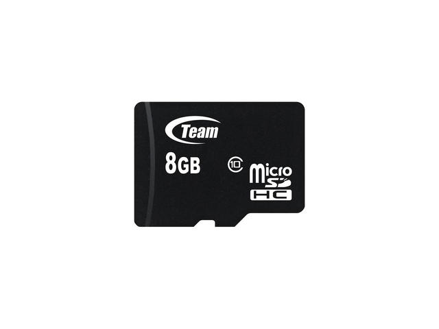 Карти памет 8GB microSDHC Team Group Class 10 Adapter