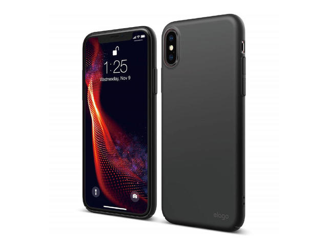 Калъфи Elago Slim Fit калъф за iPhone X / Xs, черен