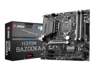Дънни платки Комплект MSI H370M BAZOOKA + MSI GeForce GTX 1050 Ti GAMING 4G + MSI MAG BUNKER