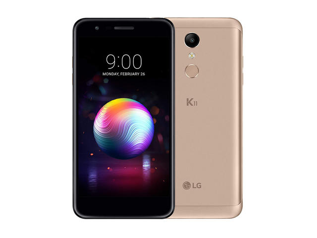 Смартфони LG K11, 16GB, златист цвят