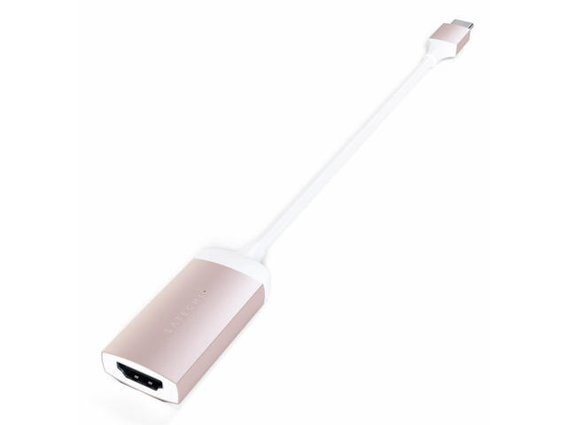 Кабели и Адаптери Satechi Aluminum 4K USB-C to HDMI Adapter   