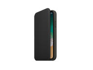 Калъфи SDesign Original Leather Folio Case за iPhone XS, iPhone X, черен