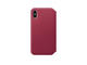 Калъфи SDesign Original Leather Folio Case за iPhone XS, iPhone X, лилав