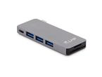 Кабели и Адаптери LMP Basic USB-C to SD/Micro SD, тъмносив