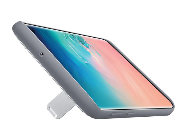Калъфи Samsung Galaxy S10 Protective Standing Cover Silver
