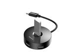 Кабели и Адаптери Baseus USB-C Round Box Hub Adapter,  black