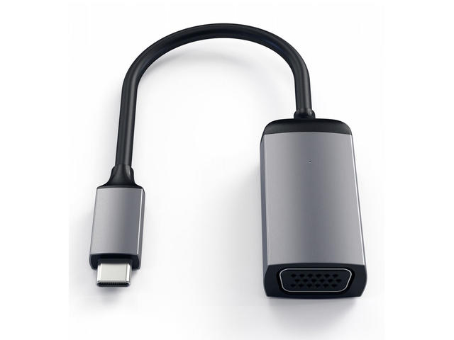 Кабели и Адаптери Satechi Aluminum USB-C to VGA Adapter