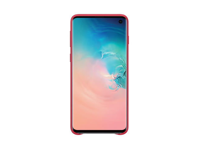 Калъфи Samsung Galaxy S10+ Leather Cover Red