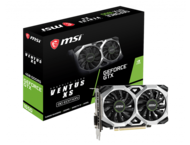 Видео карти MSI GeForce GTX 1650 VENTUS XS 4G OC