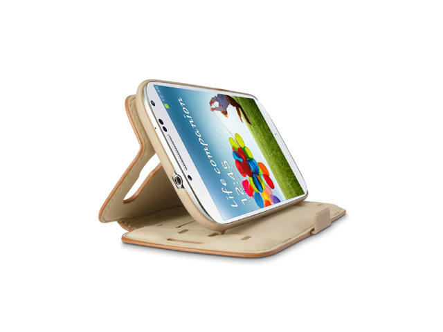 Калъфи Belkin Premium Folio калъф/стойка за Galaxy S4